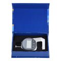 Digital Thickness Gauge Digital LCD Readout Percentile Thickness Gauge 0-12.7mm/0.5" 0.01mm / 0.0005" Flat Measure Head Oasis Select WHITE