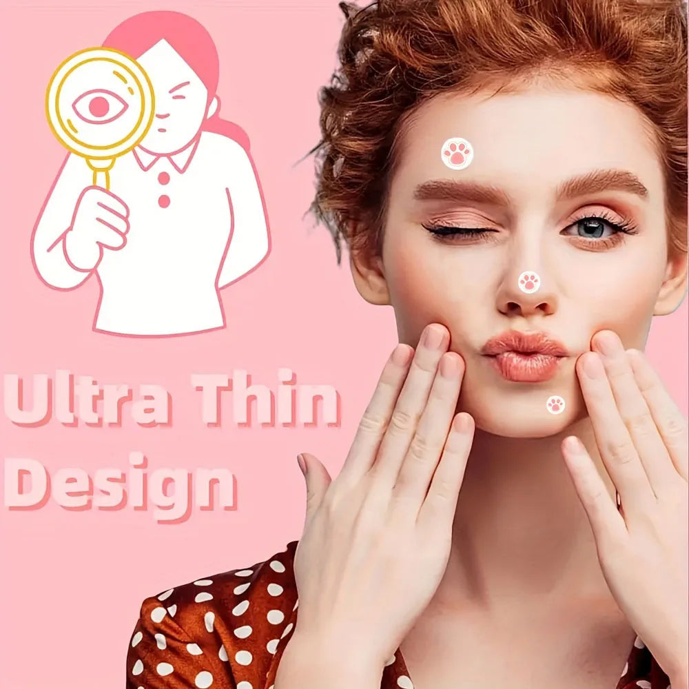 216 pieces of cat scratch cute design water-based gel acne patch - alcohol free, odorless, non irritating, cute acne patch Oasis Select