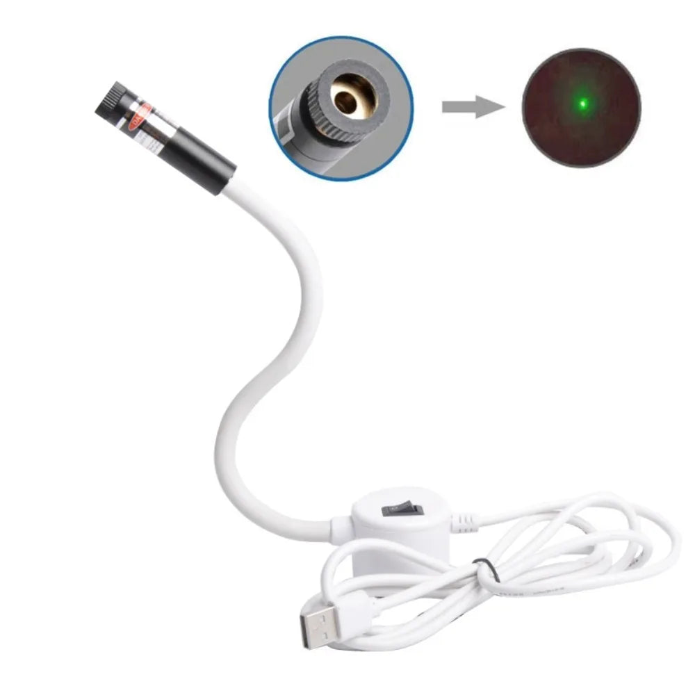 Laser Sewing Guide Light – Dot Line Cross & Magnetic Base USB