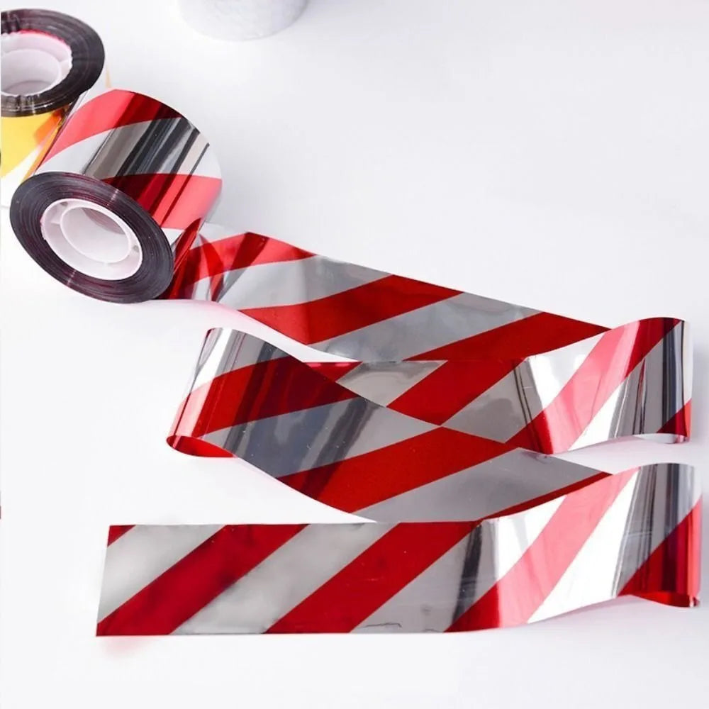 50M/100M/300M Double-sided Reflective Bird Repellent Ribbon Multipurpose Adhesive-free Anti Bird Tape Flashing Hanging Oasis Select