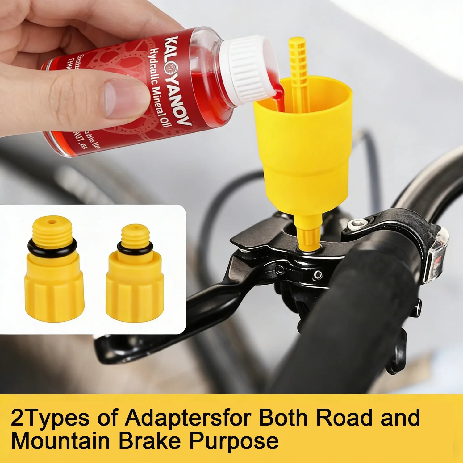 Cycling Universal Bicycle Hydraulic Disc Brake Bleed Kit MTB Road Bike Mineral DOT Oil Fluid Change Maintenance Repair Tools Set Oasis Select