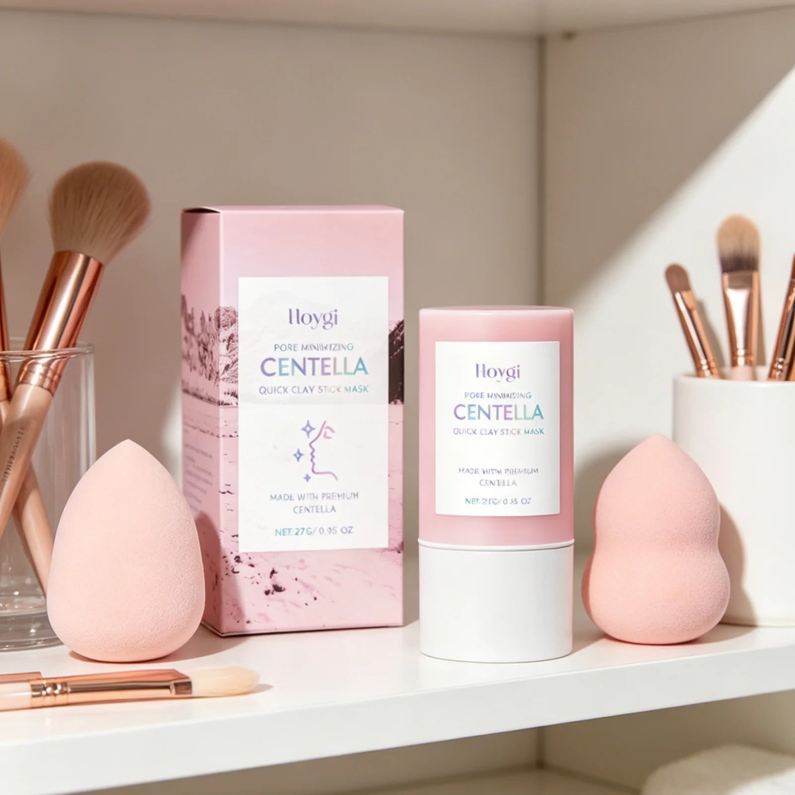 Hoygi Centella Clay Stick Mask – Pore Minimizing & Moisturizing Clay Face Mask Oasis Select
