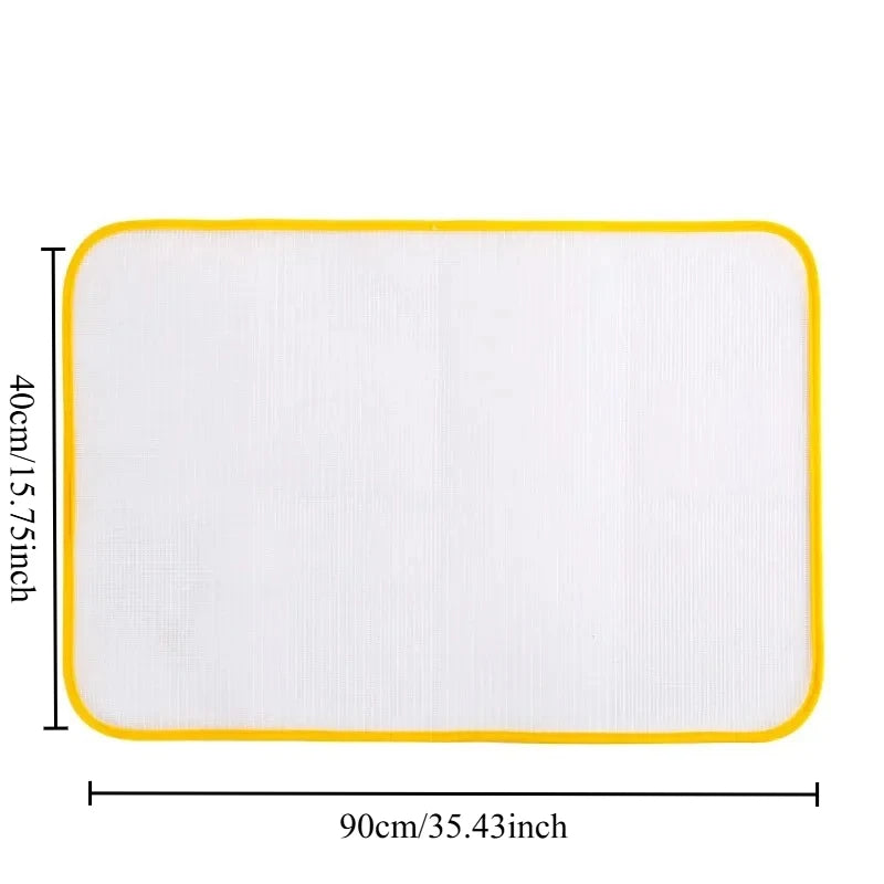 Heat Resistant Ironing Protective Mesh Pad Pressing Cloth for Ironing Protect Clothes From Scorch Home Laundry Ironing Accessory Oasis Select 40x90cm