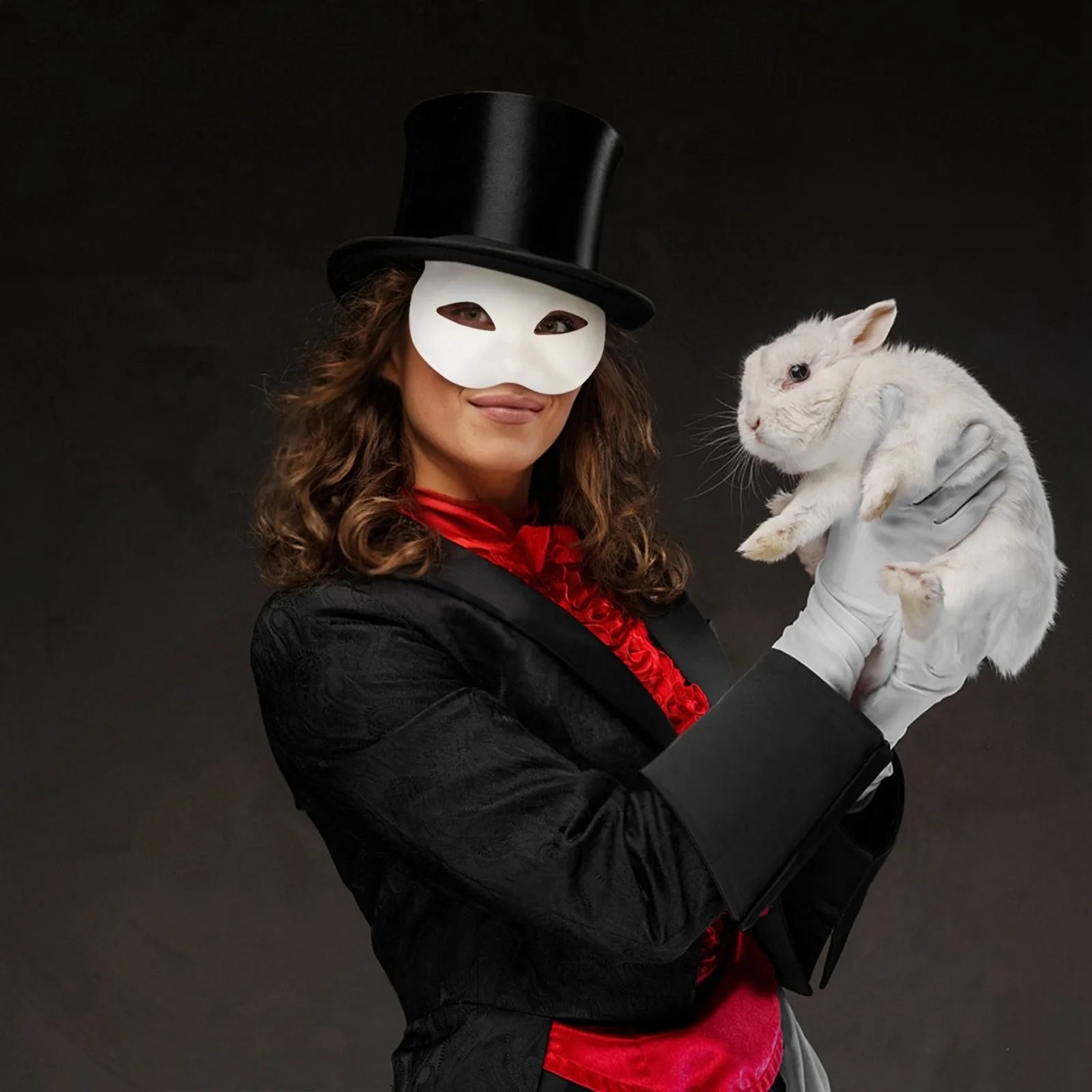 5/10pcs Paper Blank White Mask Halloween Cosplay Cat Fox DIY Paintable Half Face Mask Animal Costume Party Decorate Craft Prop Oasis Select