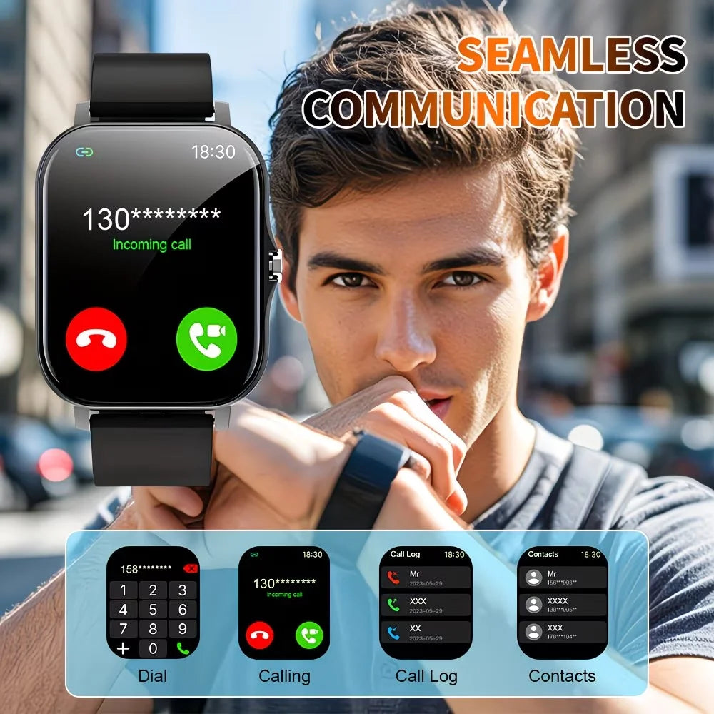 ERUN Smart Watch – Fitness Tracker for Men & Women, 1.83"