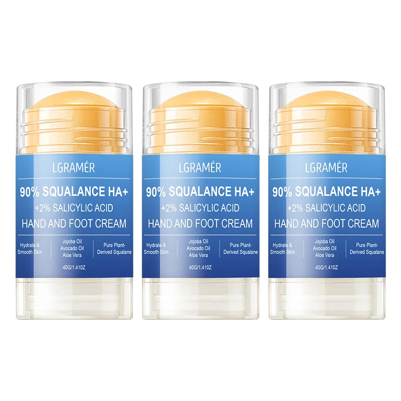 2% Salicylic Acid & 90% Squalane Foot & Hand Cream | LGRAMER
