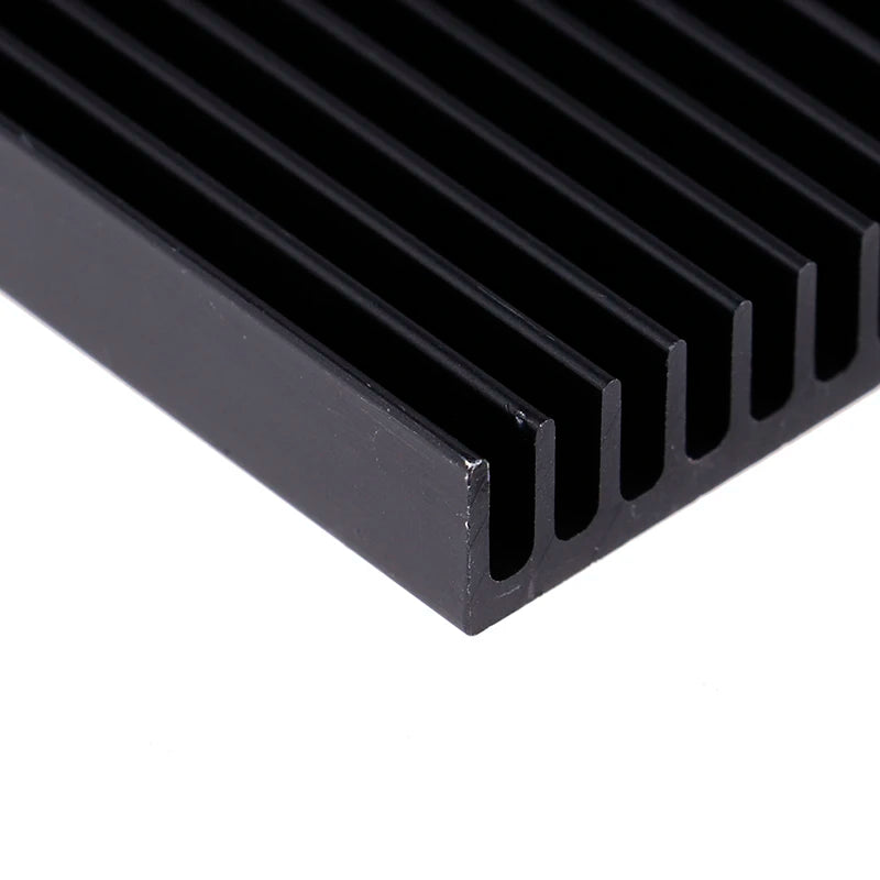 New Sale 1pcs 60*60*10mm Black Aluminum Radiator Motherboard Chip Heatsink Oasis Select