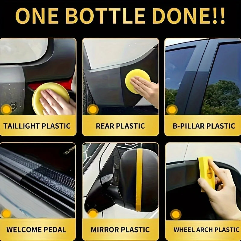 Car Interior Leather & Plastic Polishing Wax | Seat Renovator