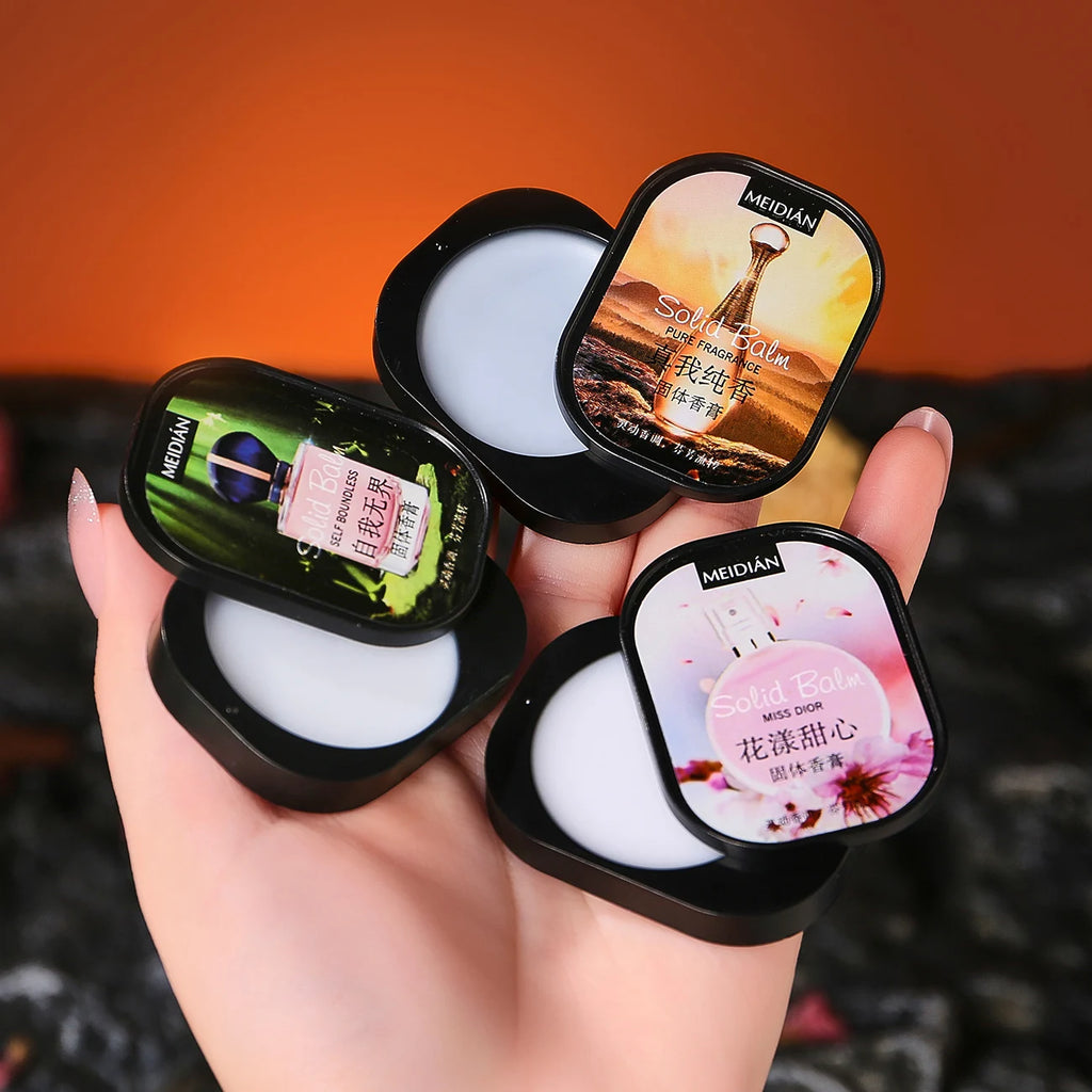 Solid Fragrance Cream – Portable Long-Lasting Perfume Balm Solid Perfume Balm Oasis Select