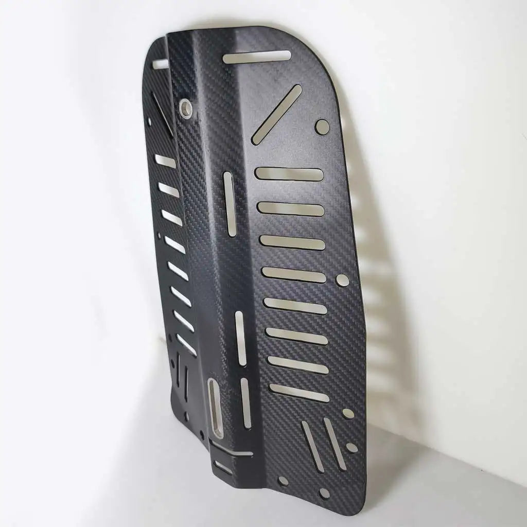 Deluxe Scuba Diving Carbon Fiber Backplate Lightweight Compacted Technical Cave Divers Back Plate Oasis Select