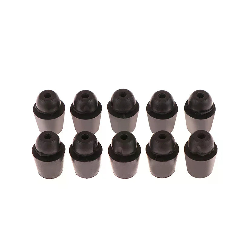 10Pcs Car Door Bumper Guards Rubber Absorber Universal Car Door Slam Stopper Sticker Buffer Blocks Car Anti Shock Dampers Oasis Select