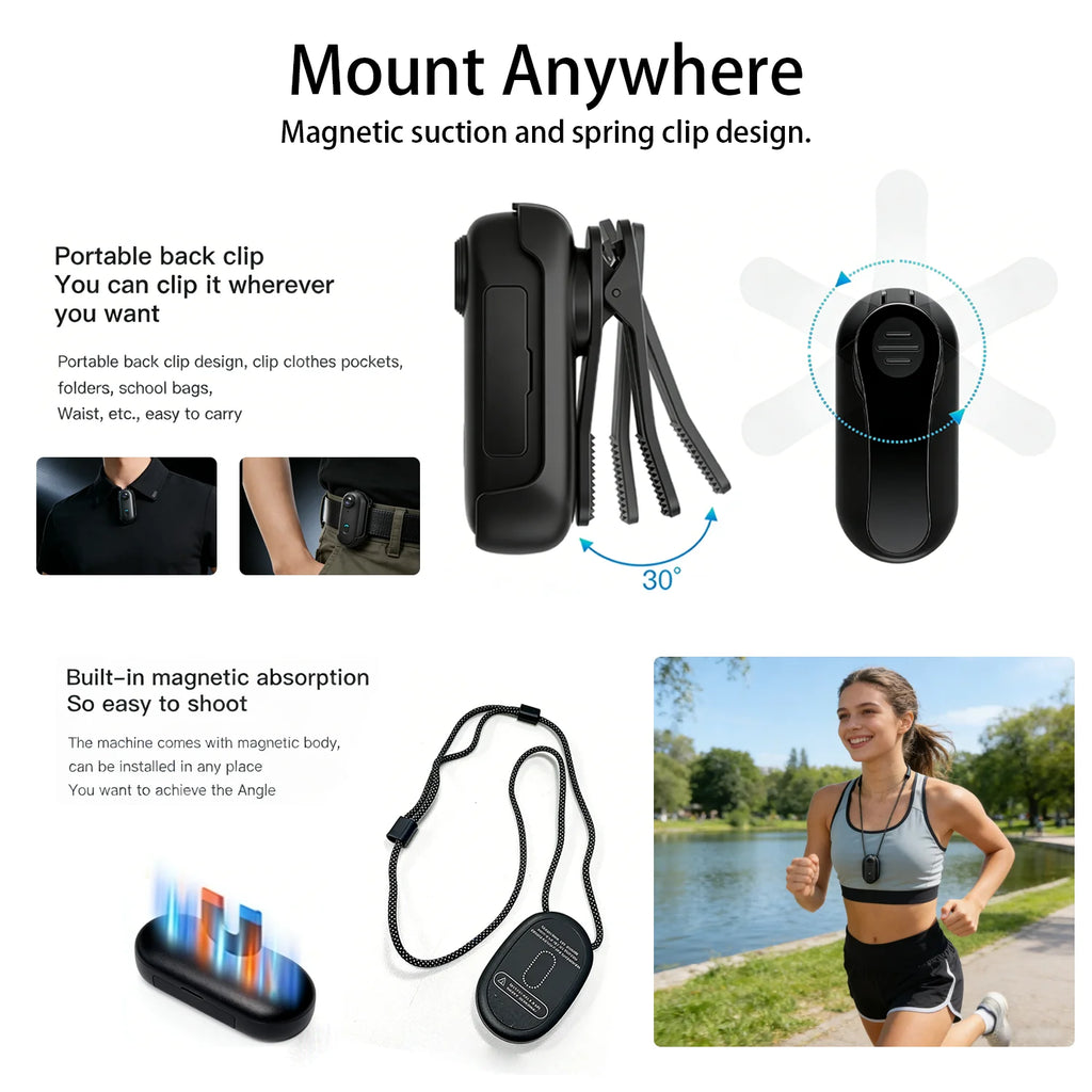 H88 Action Camera Accessories – Mounts, Buckles & Waterproof Case