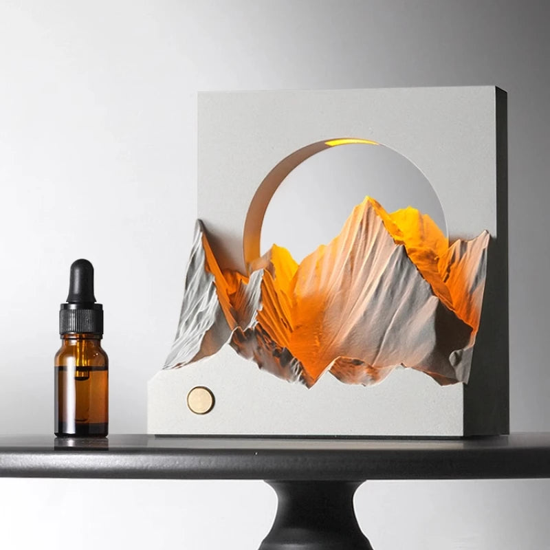 Sunshine Jinshan Aromatherapy Gift Bedroom Atmosphere Lamp Bedside Decoration Porch Decoration Fragrance Decoration Oasis Select