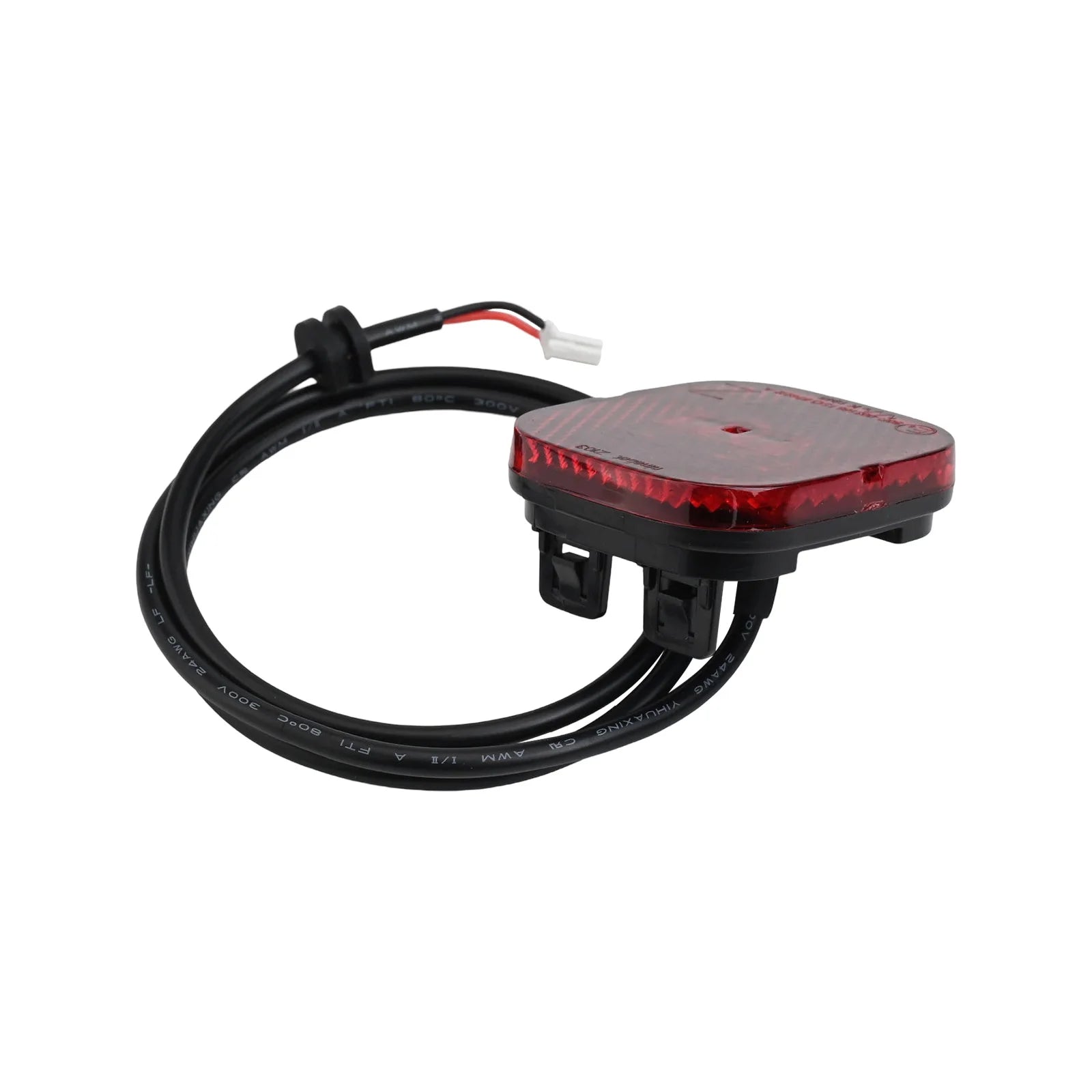 High Visibility Light Brake Light Night Riding 4.5*5.3cm ABS Material Taillight Lamp Mechanism 64.3cm Wire Length Oasis Select