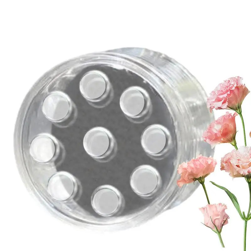 Spiral Ikebana Stem Holder for Vases Clear Flower Arrangement Holder Floral Art Accessory Table Centerpiece for Home Decoration Oasis Select