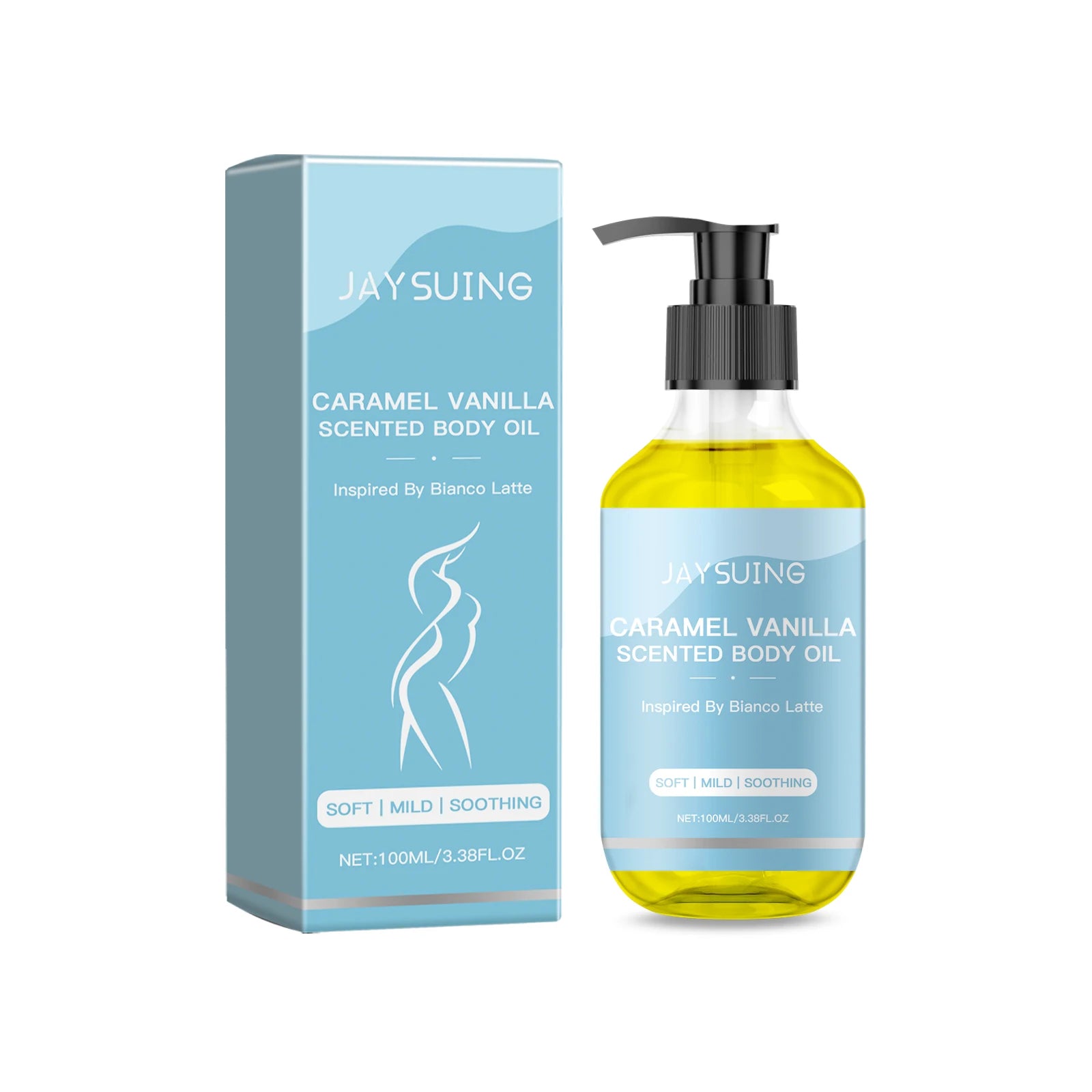 Caramel Vanilla Body Care Oil Moisturizes Repair Skin Barrier Increase Skin Elasticity Remove Chicken Skin Fragrance Body Oil Oasis Select 100ml