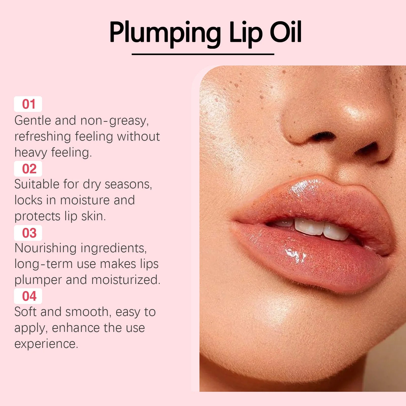 Lip Plumper Oil – Instant Volume, Moisture & Gloss Lip Plumper Oil Oasis Select