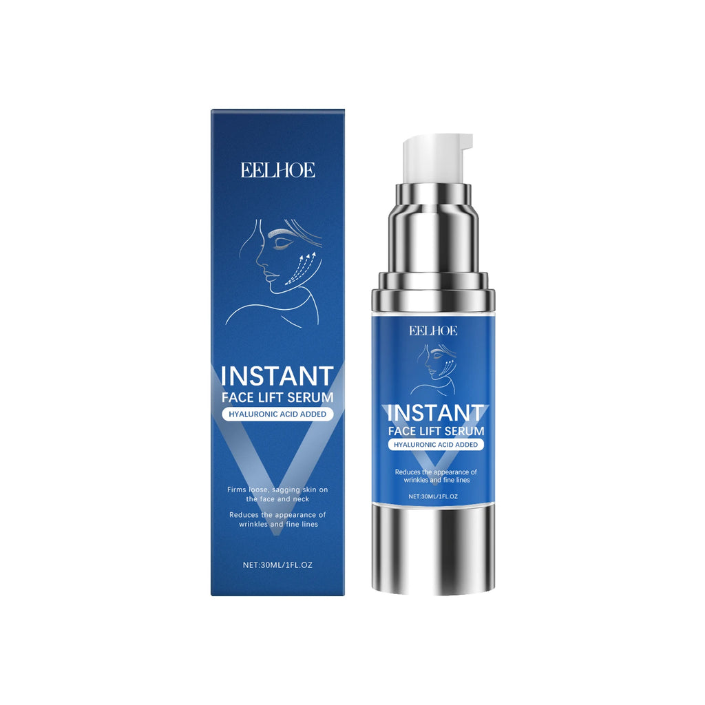 Instant Face Lifting Serum Firming Anti-Wrinkle Deep Moisturizing Brightening Smoothing Fade Fine Lines Tightening Essence Oasis Select 30ml Boxed