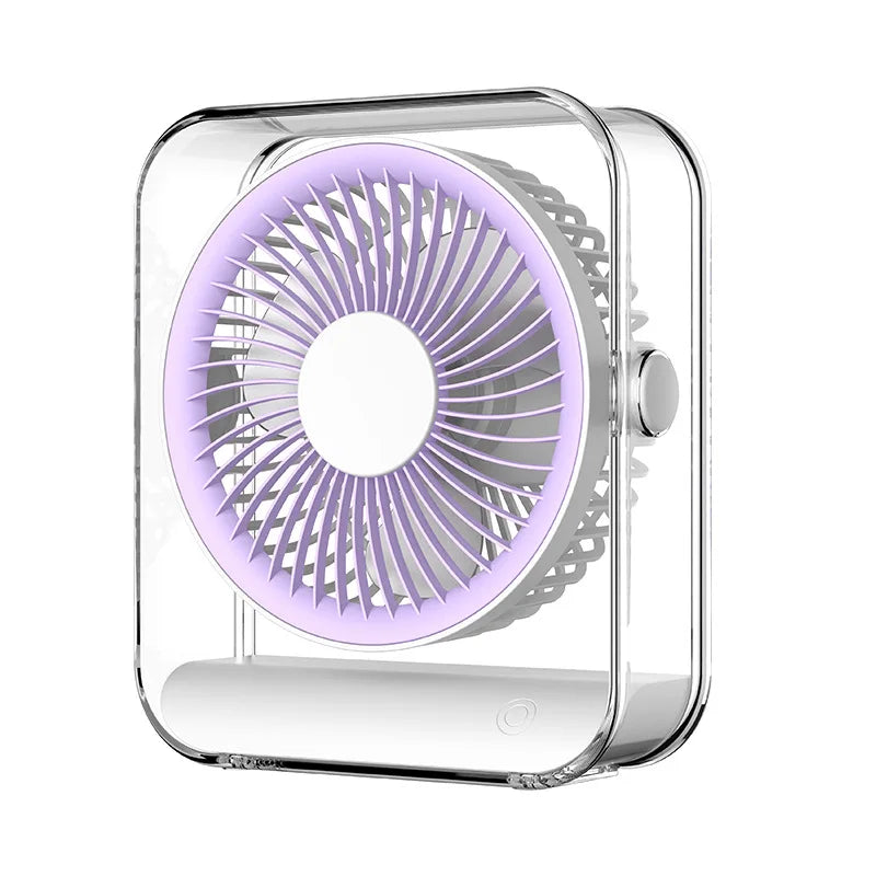 USB Desktop Fan – Silent, Portable & High-Airflow Circulation Fan