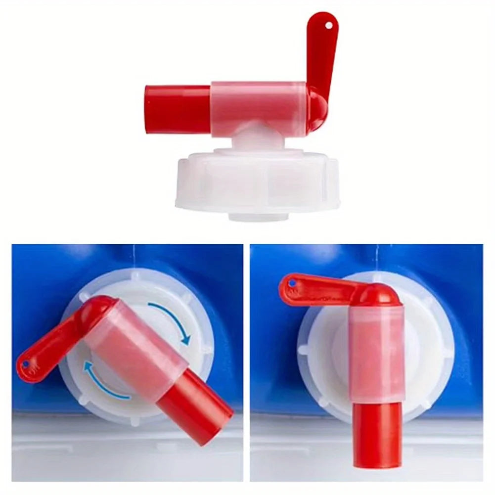 1pc DIN61 plastic dispenser valve for 15-60 liter canning taps -European standard, wall mounted garden hose faucet with handle Oasis Select