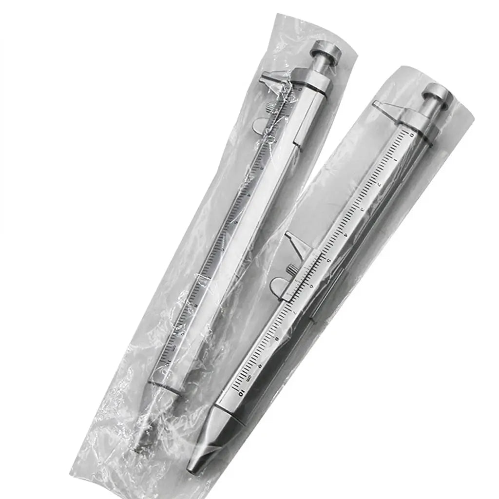 Vernier Measuring Pen 1mm Ballpoint Caliper Ruler Pen Refillable School Office Stationery Multifunction Gift 2026 Oasis Select
