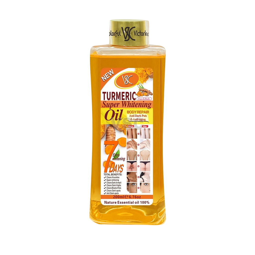SANENDI Turmeric Essential Oil Face & Body Moisturizer 200ml Body & Face Oil Oasis Select 200ml