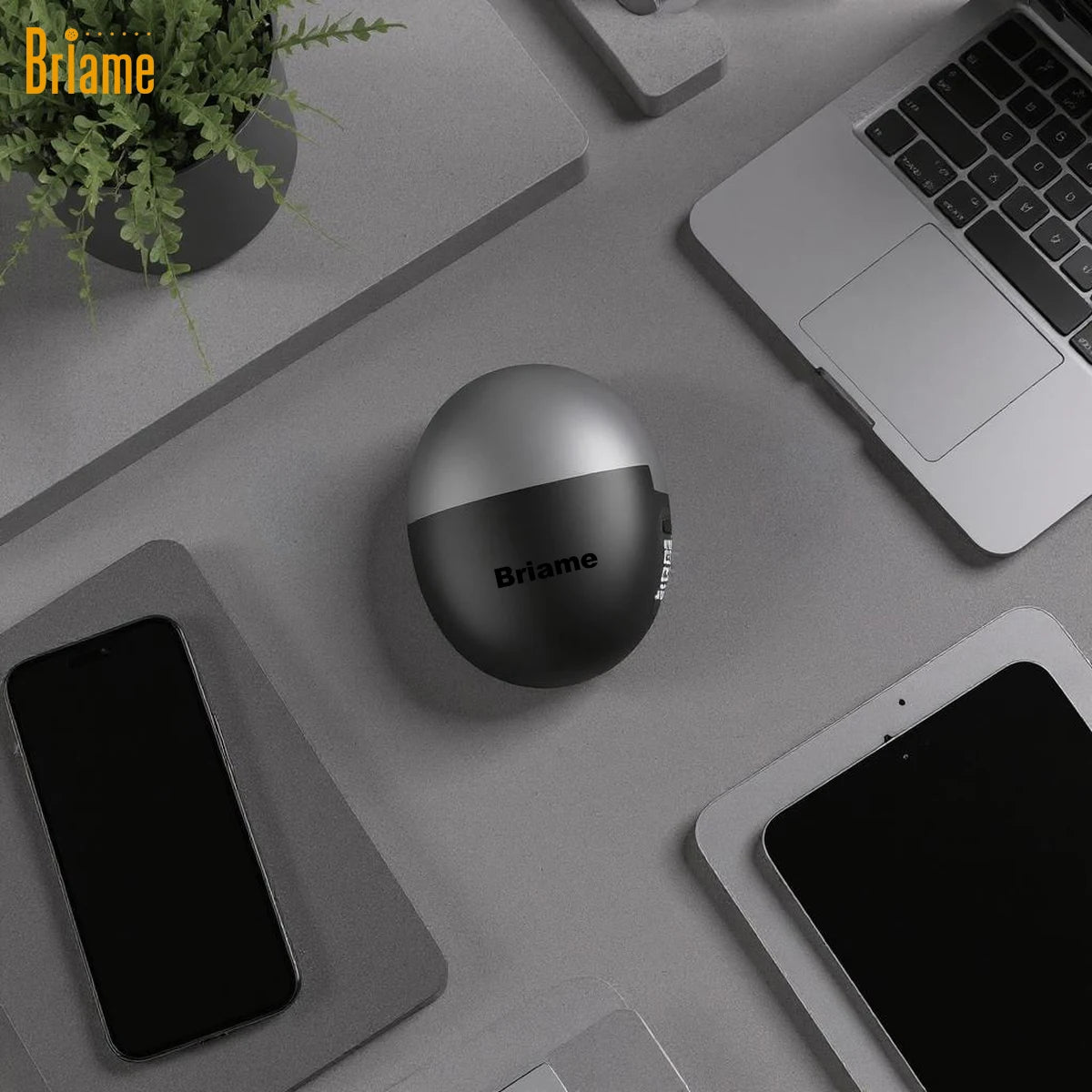 Briame Wireless Headphones OWS Sports Headset Touch Control Digital Display Bluetooth Earphones HD Call Waterproof Oasis Select