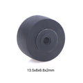1Pc 13.5x8x6.8x2mm Rubber Pinch Roller Belt Wheel For Tape Recorder Deck Cassette Movement Radio Audio Drive Player Accessories Oasis Select onesize