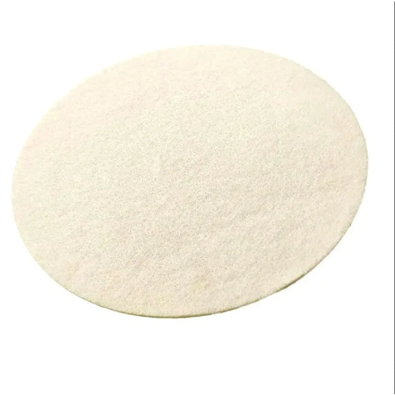 3 inch Wool Felt Polishing Pad for M10 M14 Drill Angle Grinder Glass Stainless Steel Metal Scratch Repair Buffing Wheel Oasis Select