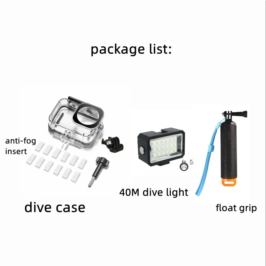 DJI Action 6 Accessories Kit – Cage, Case, Frame & Glass