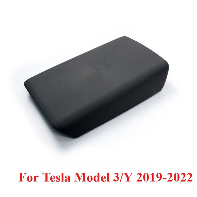 Waterproof Stain Resistant For Tesla Model Y Juniper Model 3 Highland Center Console Cover Non Slip Armrest Protector Interior Oasis Select black B