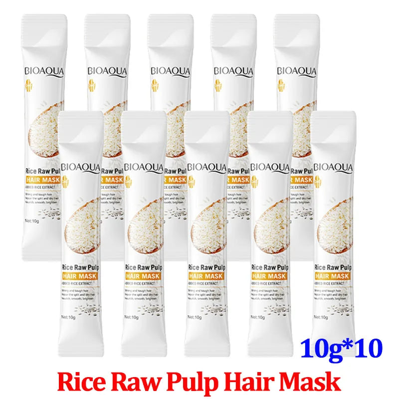 10/30/50/100/400g Magical Keratin Hair Mask 5 Seconds Repair Damaged Frizzy Hair Soft Smooth Shiny Rice Moisturizing Hair Care Oasis Select 100g