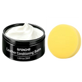 Leather Conditioning Balm Kit with Sponge – Softens & Buffs