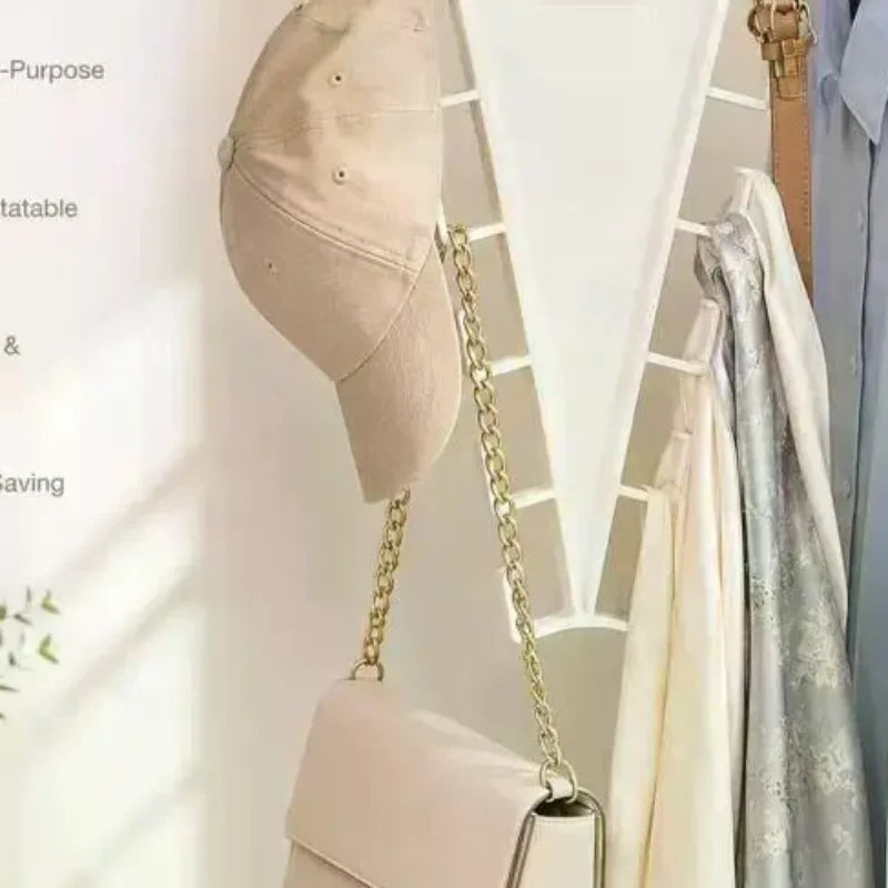 V-Shape 10-Hook Closet Organizer Hanger | Space-Saving Wardrobe