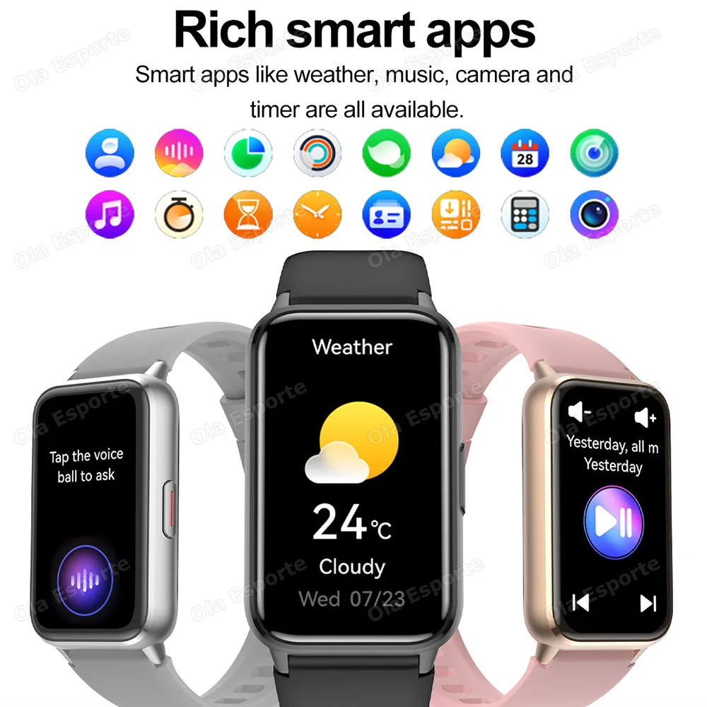 Ola Esporte HT30 Smart Watch – AMOLED, IP68, Bluetooth Call