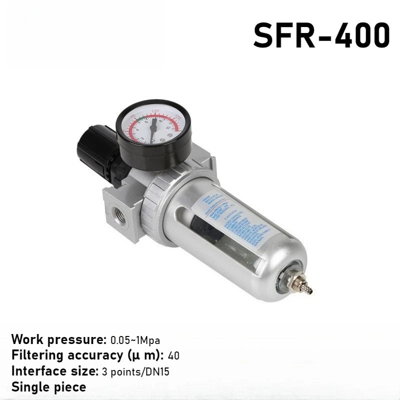 Air Compressor Air Filter SFC SFR 200 300 400 Regulator Drain Valve Filter Regulator Valve Automatic Drainage Oasis Select SFR400