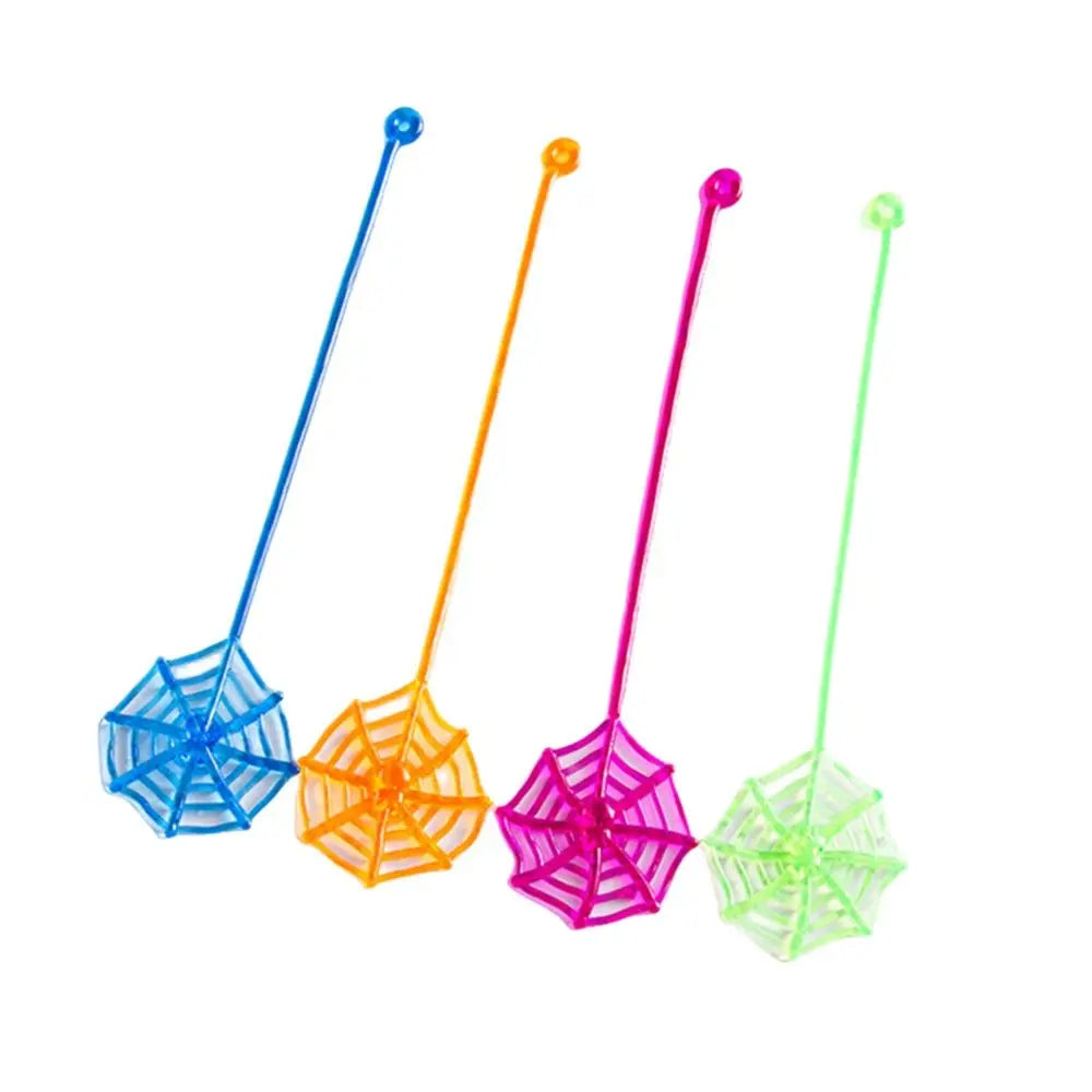 12/30Pcs Stretchable Climbing Spider Web Tricky Toys Kids Birthday Party Baby Shower Gift Rewards Halloween Carnival Party Favor Oasis Select 12pcs