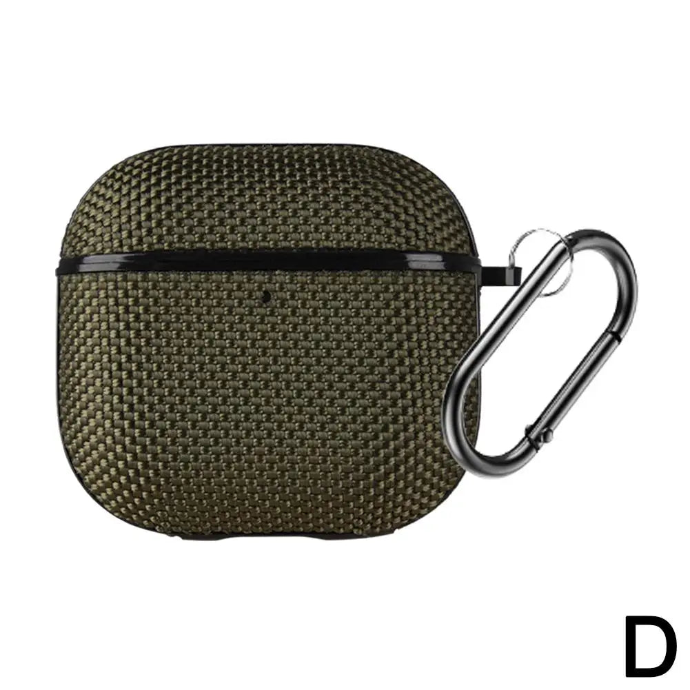 AirPods 4 Waterproof Nylon PC Case with Metal Buckle