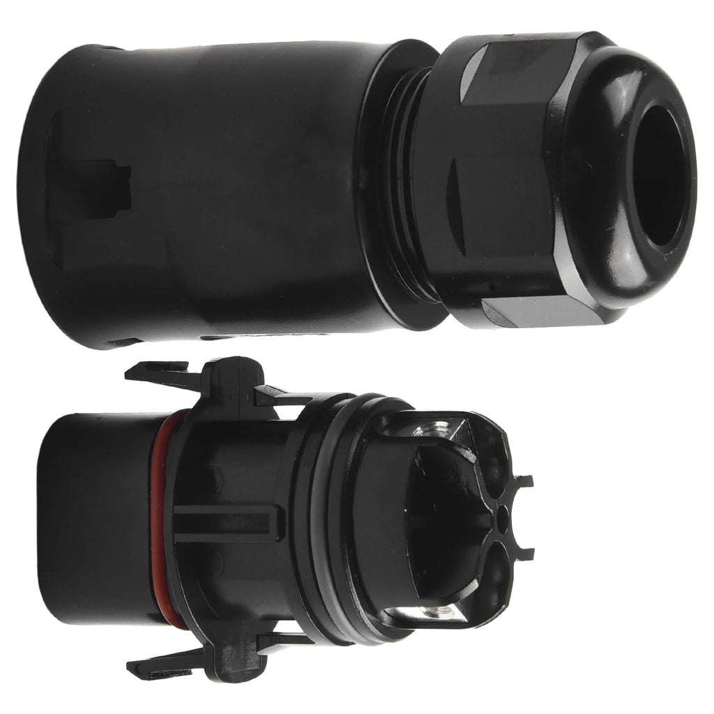 3-Pin AC Male LY01 Connector for Deye M60/M80 Inverters | IP68