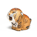 Zisha Tea Pet Tiger Ornament Zodiac Brushed Clay Painted Little Tiger Tea Plaything Tea pet Accessory Oasis Select Little Tiger