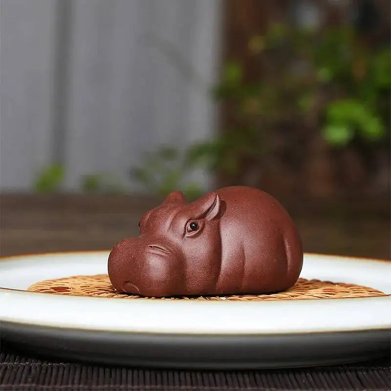 Zisha Tea Pet Wethy And Generous Creative Sculpture Ornament Tea Play Craft Decoration Чайные Украшения Oasis Select A