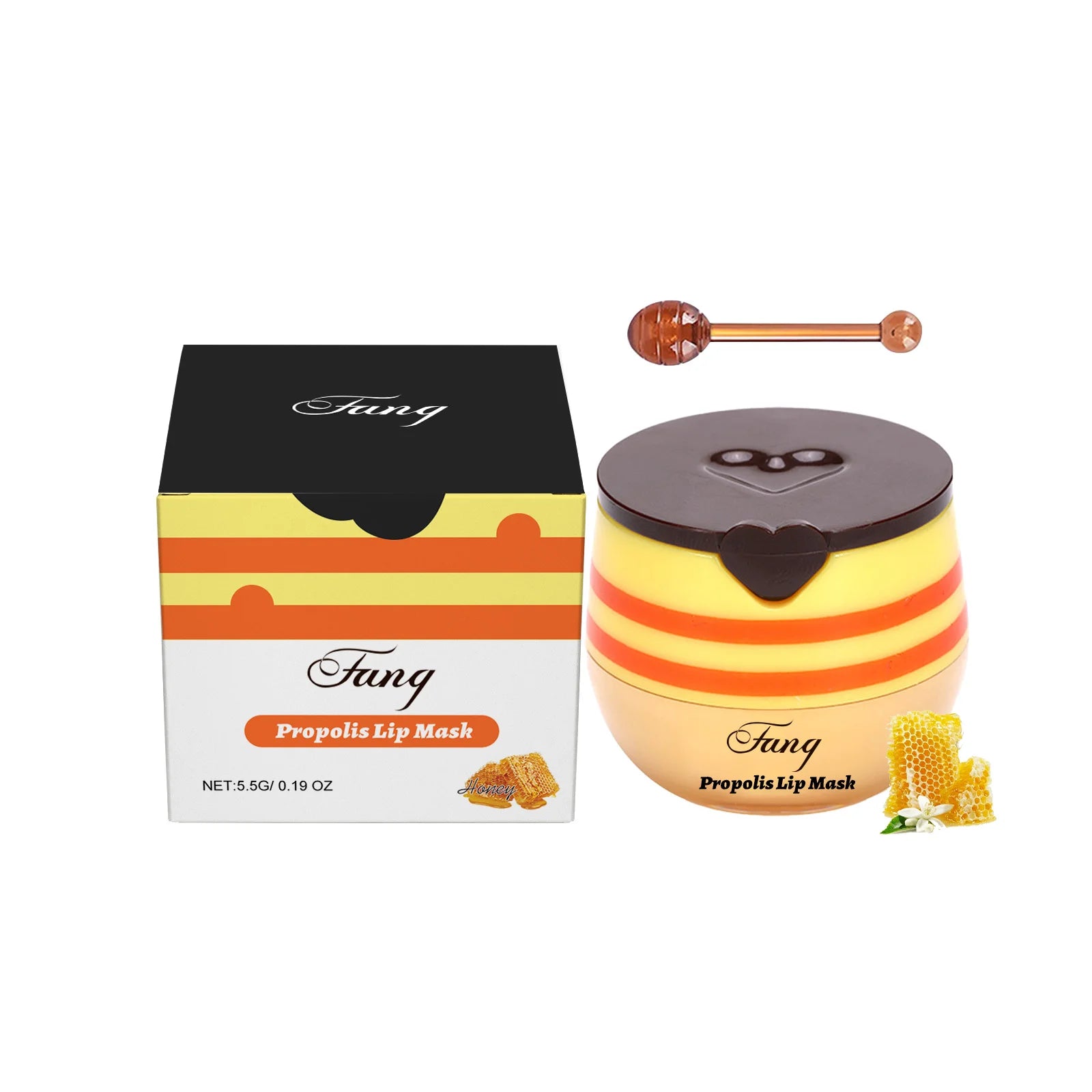 Propolis Lip Mask Stick – Hydrating Overnight Lip Balm 5.5g