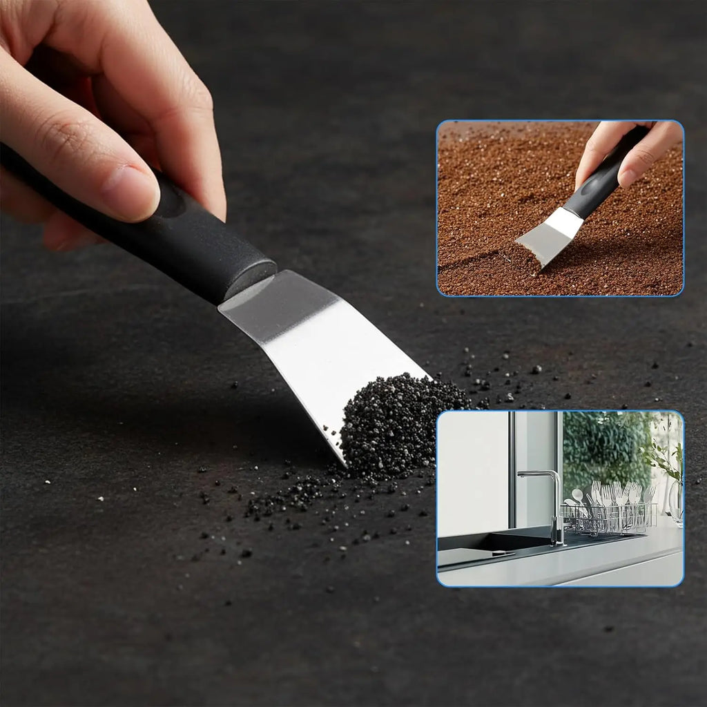 2 PCS 3D Printer Build Plate Spatula Hot Bed Removal Universal Stainless Steel Hot Bed Removal Tool Scraper for Glass PEI Sheets Oasis Select