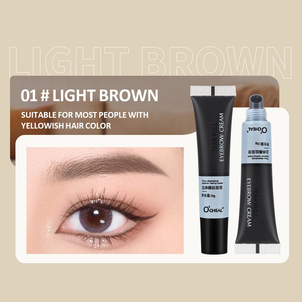 O'CHEAL Peel-Off Eyebrow Gel | Waterproof Long-Lasting Brow Tint
