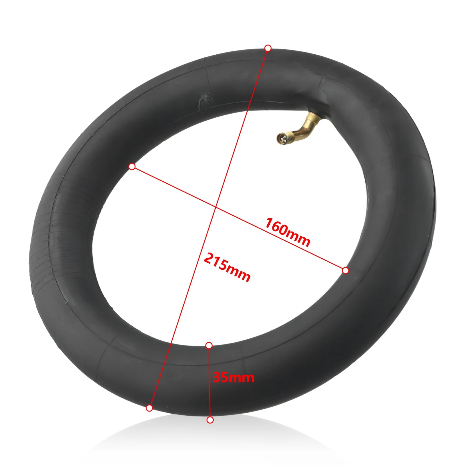 Inner Tube Tire Summer Outdoor Sports For Electric Scooter Replacement 1 Pcs 8 1/2x2 (50-156) 8.5 Inch Bent Valve Oasis Select