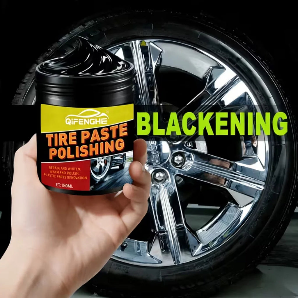 150ml Tire Blackening Paste – Tire Shine & Plastic Restorer Tire Shine Paste Oasis Select