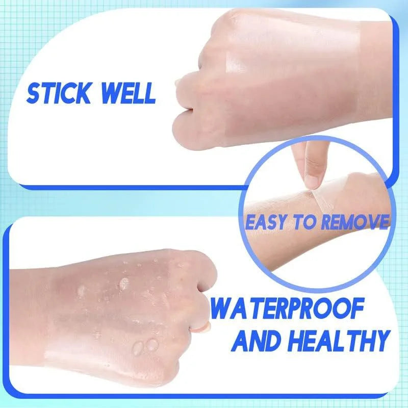 Tattoo Waterproof Tape Roll - PU Film Transparent Dressing for Shower, Body Acupuncture, Belly Button Protection Blank Patch Oasis Select