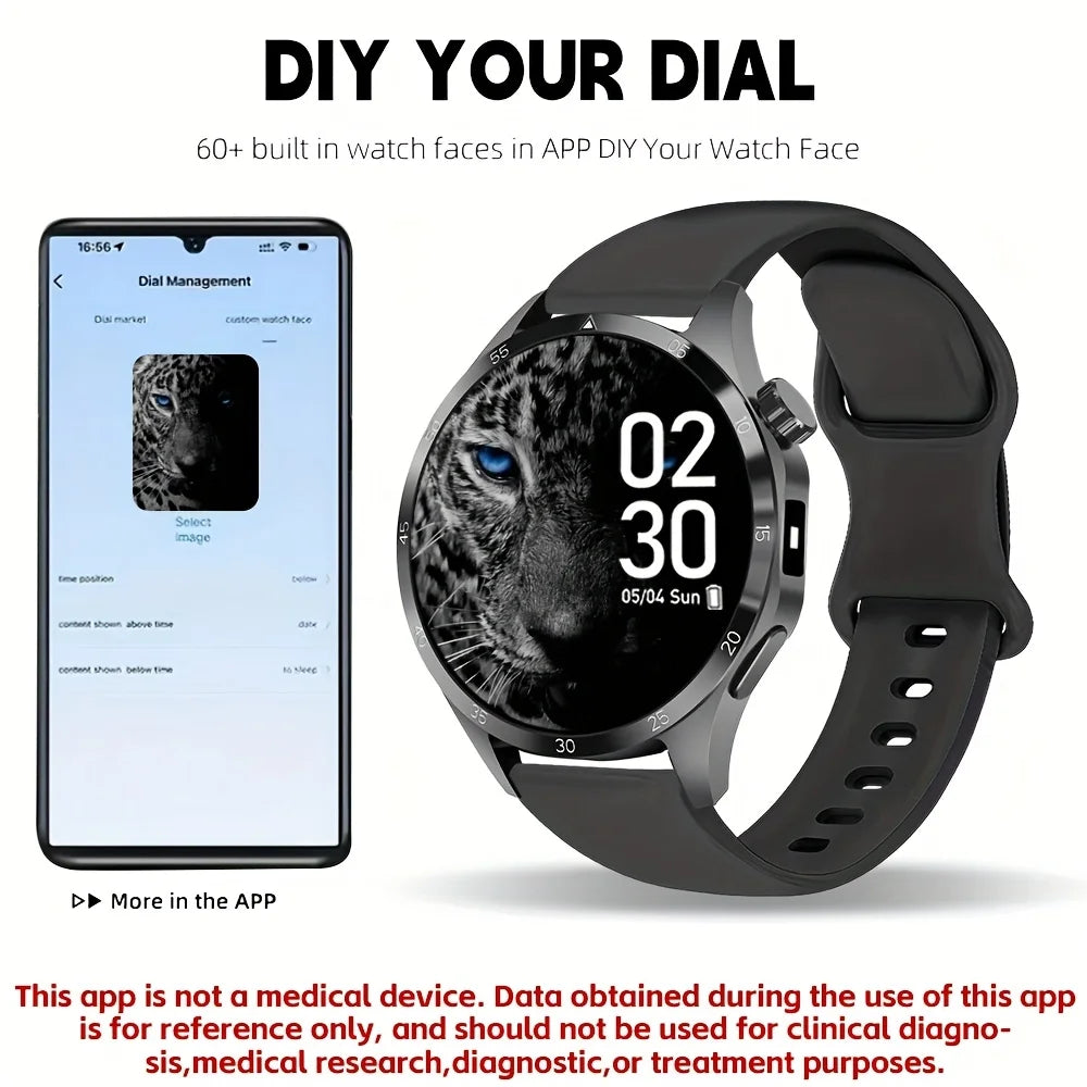 ERUN Smartwatch 1.8" Touch Screen | Call, Sleep & Step Tracker