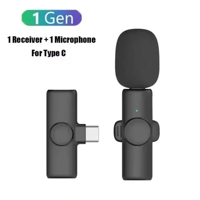 AyeBeau K11 Dual Wireless Lavalier Mic – iPhone & Android