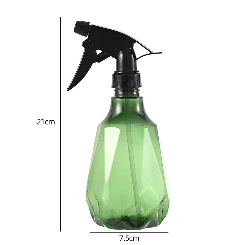 500ml High Pressure Garden Spray Bottle Adjustable Nozzle Plant Mister Watering Can for Home Garden Flowers Cleaning Tool Oasis Select Green